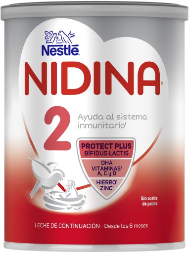Leche de Continuación Nidina 2 Premium 800 gr