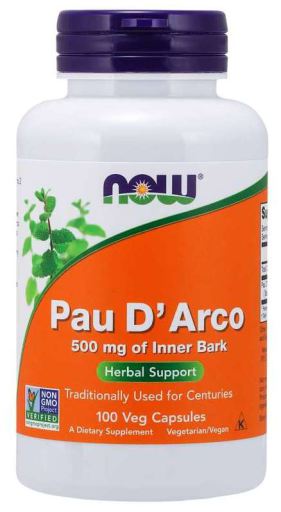 Pau D'Arco 500 mg 100 Cápsulas
