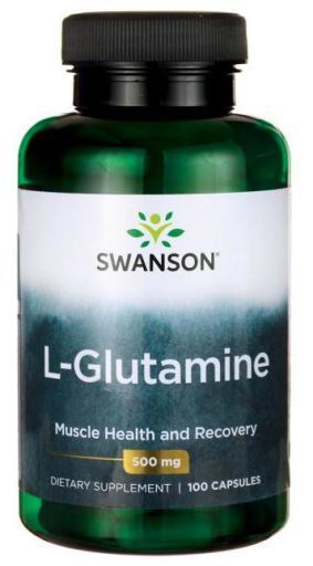 L-Glutamine 500 mg 100 Cápsulas