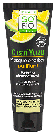 Clean Yuzu Mascarilla Facial Purificante Carbón 75 ml
